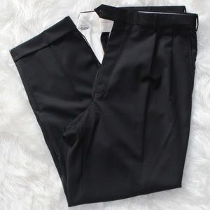 ⭐️Kirkland Signature Black 100% Wool Slacks Sz 38